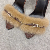 Saint Laurent shoes front view designer style
