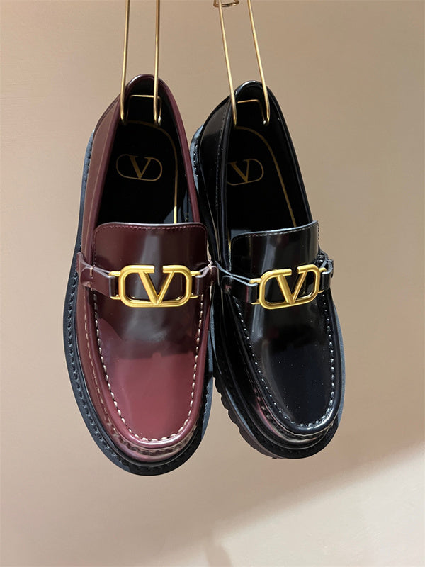 Valentino Garavani designer shoes full view