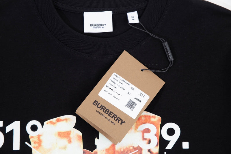 Burberry t-shirt styled look premium fashion