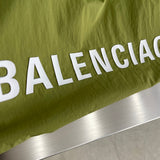 Close-up of Balenciaga designer clothing craftsmanship