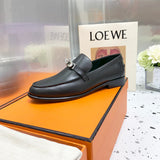 Hermès Red Crisscross Strap Sandals - Lifestyle Styling Shot