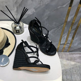 Saint Laurent shoes front view designer style