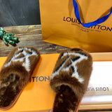 Louis Vuitton designer shoes full view
