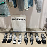 Saint Laurent shoes front view designer style