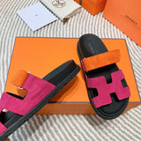 Hermes sandals Style 206 - top view showing design