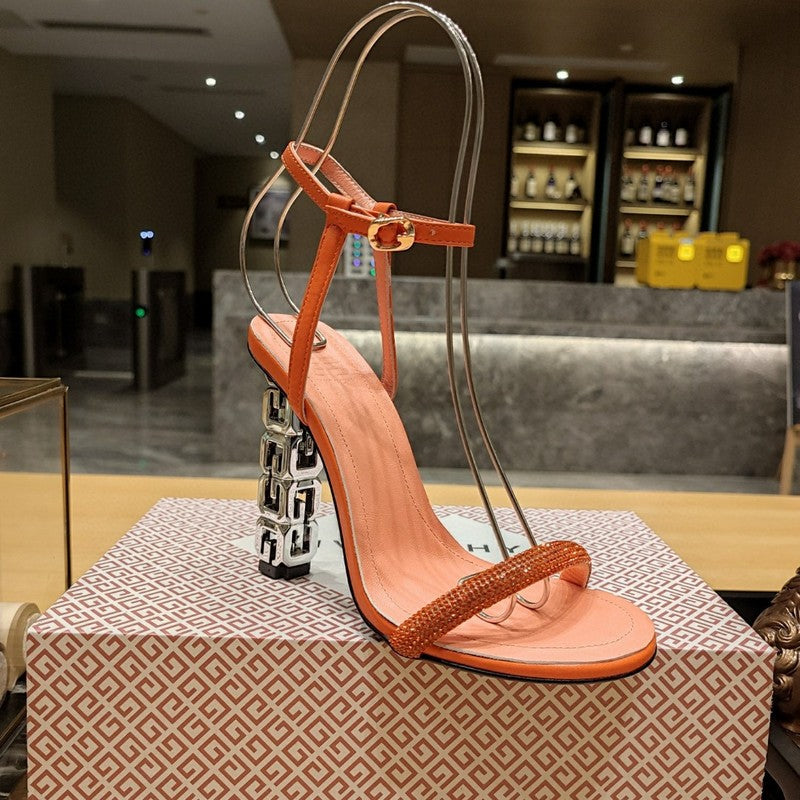 Givenchy shoes Style 138 - back heel detail