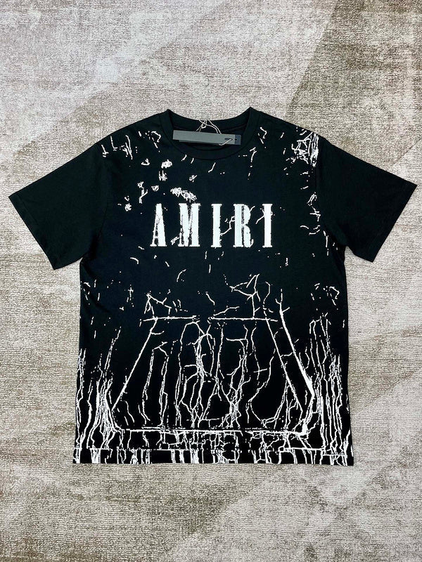 Amiri luxury t-shirt detail shot