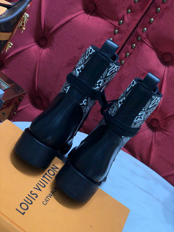 Louis Vuitton shoes Style 188 - side profile detail
