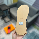 Hermès Camel Pointed-Toe Stiletto Heels - Side Profile View