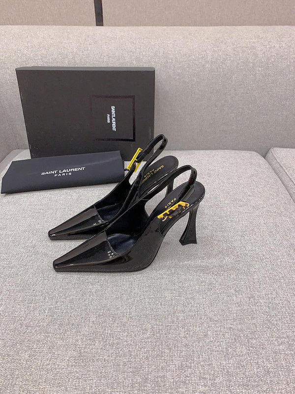 Saint Laurent shoes front view designer style