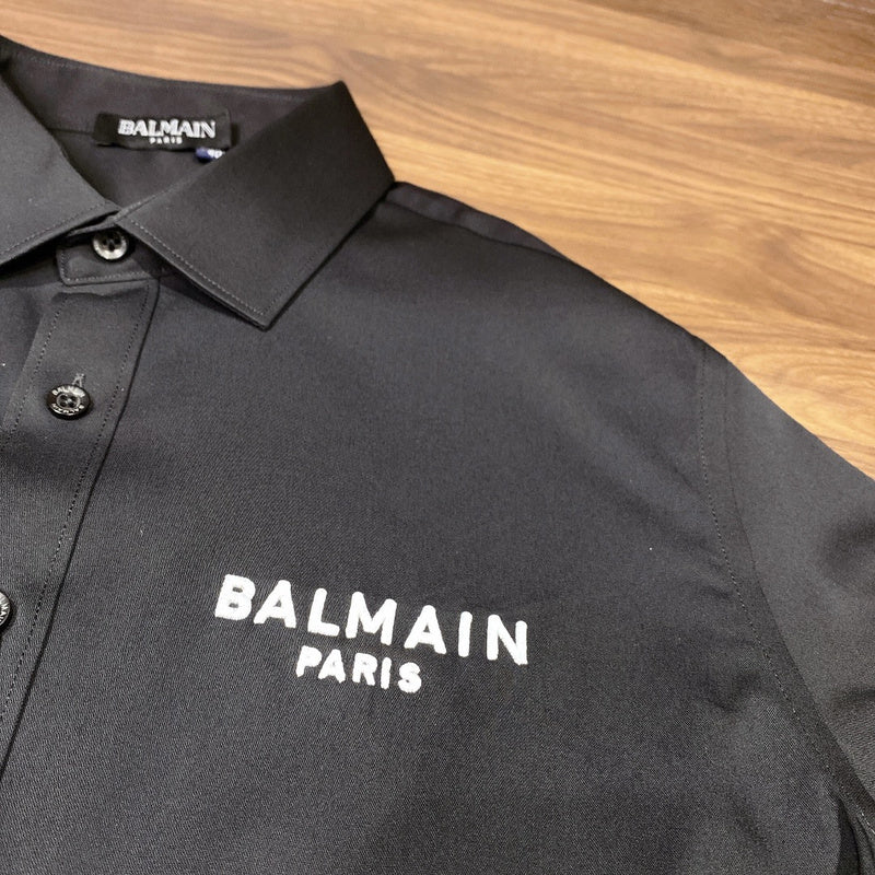 Balmain luxury designer clothing detail shot