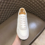Hermès Black Classic Ballet Flats - Angled View
