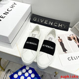 Givenchy shoes Style 037 - front view, sleek modern silhouette