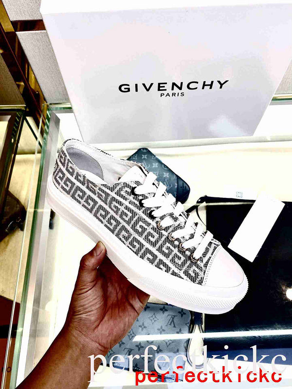 Givenchy Red Ankle Boots - Lifestyle Styling Shot