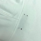 Close-up of Amiri hoodie craftsmanship