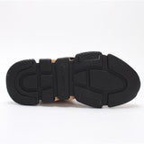Balenciaga Chocolate Brown Ankle Strap Heels - Sole Detail View