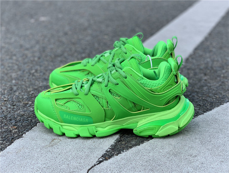Balenciaga shoes Style 392 - front view, bold signature style