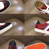 Hermès White Loafer Flats - Angled View