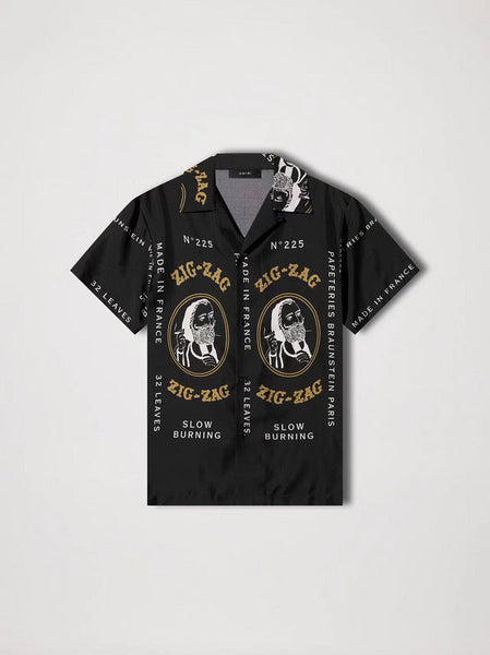 Amiri luxury t-shirt detail shot