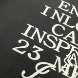 Close-up of Amiri hoodie craftsmanship