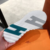 Hermes shoes Style 309 - logo and branding close-up