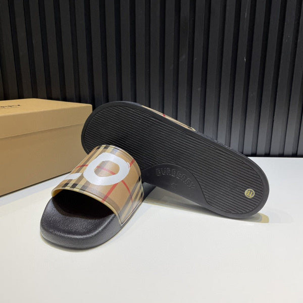 Burberry Nude Classic Ballet Flats - Angled View