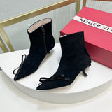 Close-up of Roger Vivier shoes craftsmanship
