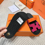Hermes sandals Style 206 - logo and branding close-up