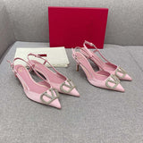 Valentino Garavani luxury shoes detail shot