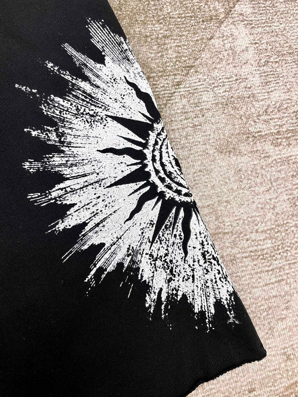 Amiri luxury t-shirt detail shot