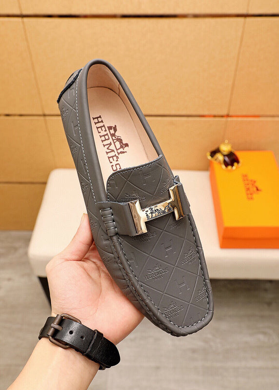 Hermes shoes Style 041 - close-up of refined designer finish