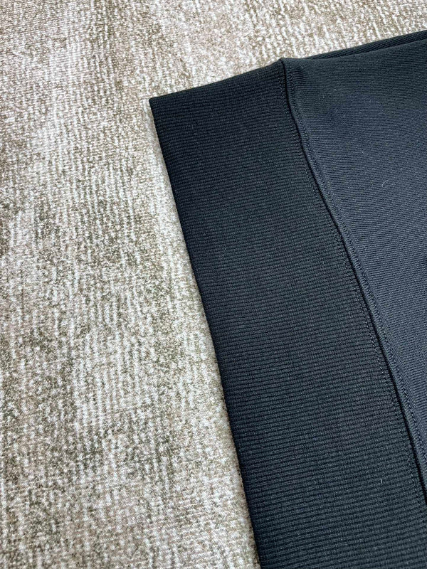 Close-up of Amiri hoodie craftsmanship