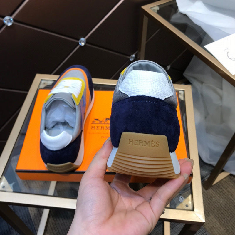 Hermes shoes Style 082 - logo and branding close-up