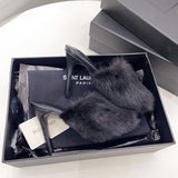Side profile view of Saint Laurent luxury piece style No.125