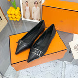 Hermes shoes Style 313 - top view showing design