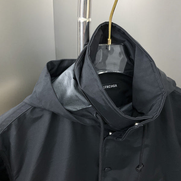 Close-up of Balenciaga designer clothing craftsmanship