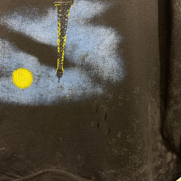 Close-up of Balenciaga designer clothing craftsmanship