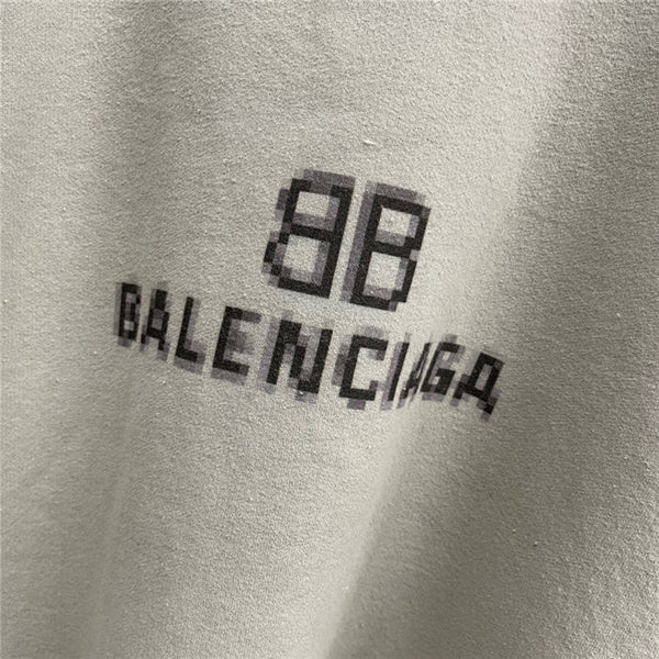 Close-up of Balenciaga designer clothing craftsmanship