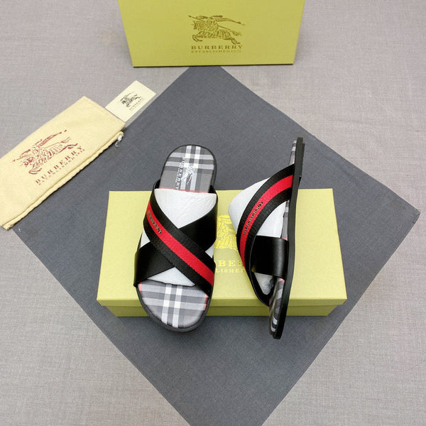 Burberry shoes Style 004 - close-up of handcrafted italian detailing