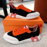 Hermes shoes Style 309 - styled lifestyle view (alternate angle)