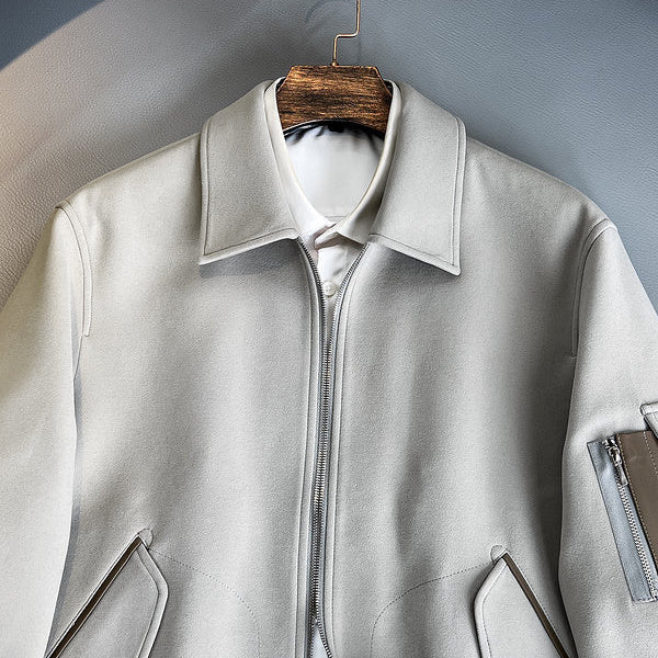 Close-up of Burberry designer clothing craftsmanship