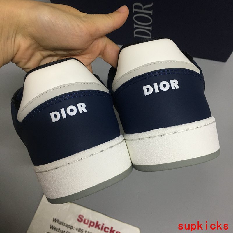 Dior Grey High-Top Sneakers - Lifestyle Styling Shot