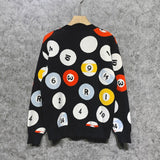 Close-up of Amiri hoodie craftsmanship