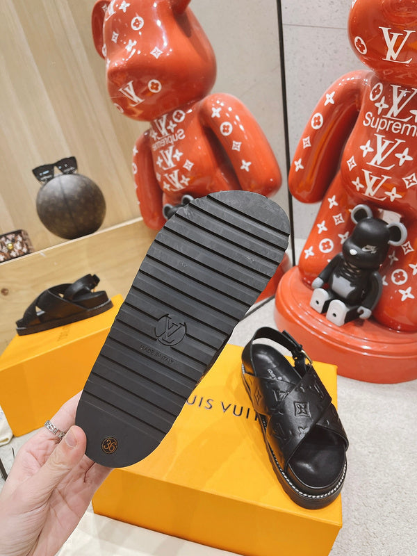 Louis Vuitton shoes Style 402 - styled lifestyle view