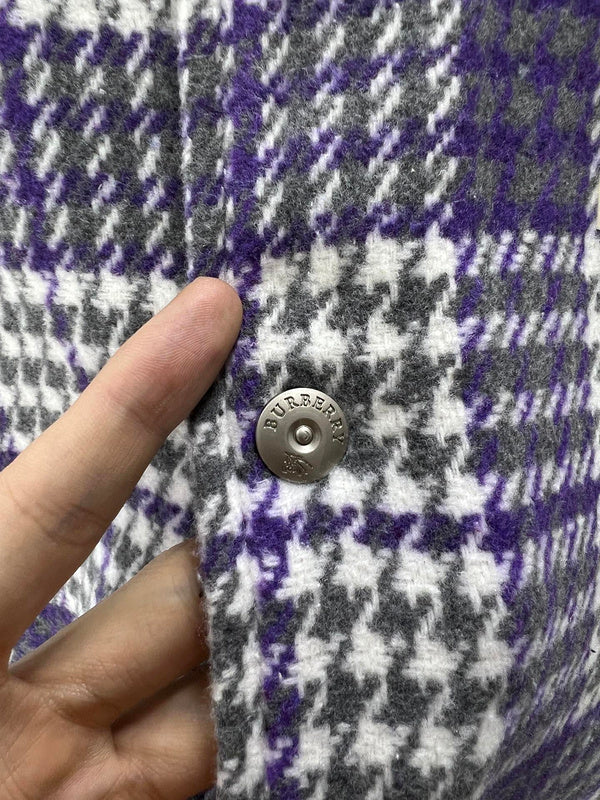 Burberry luxury designer clothing detail shot