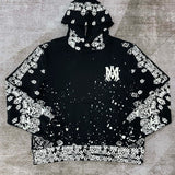 Amiri hoodie front view designer style