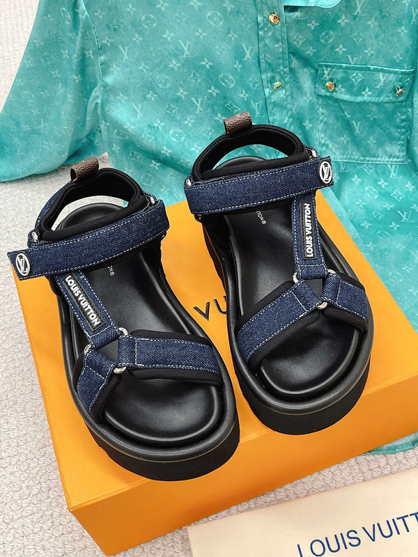 Louis Vuitton shoes Style 378 - side profile detail