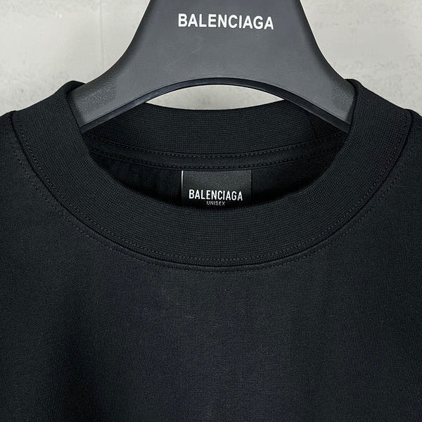 Close-up of Balenciaga designer clothing craftsmanship