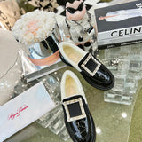 Roger Vivier luxury shoes detail shot