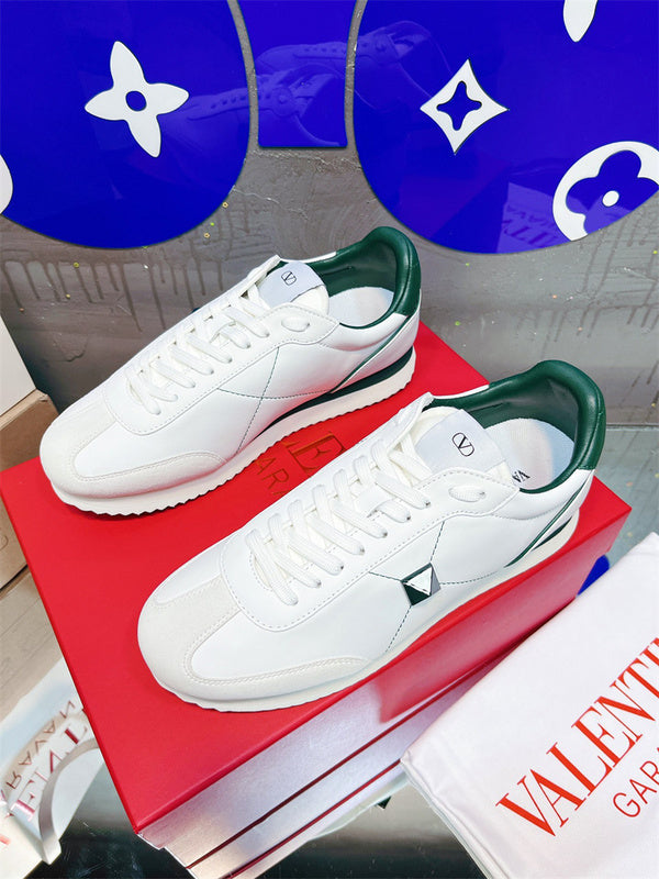 Close-up of Valentino Garavani shoes craftsmanship